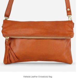 Parker Clay Madeka Leather Crossbody Bag